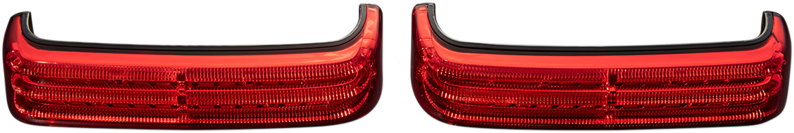 Saddlebag Lights - Black/Red