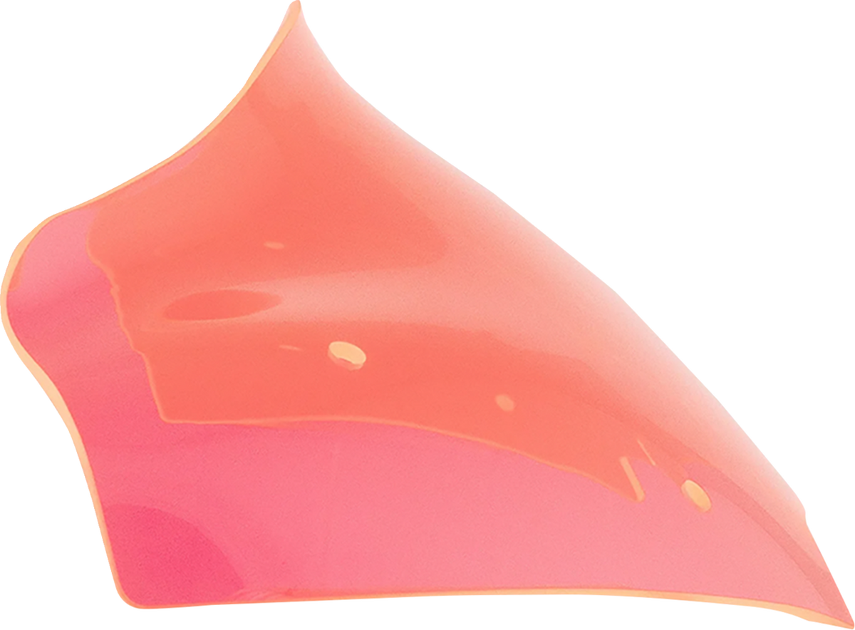 Ice Flare® Windshield - 10" - Pink Ice - '23-'25 FLTRX
