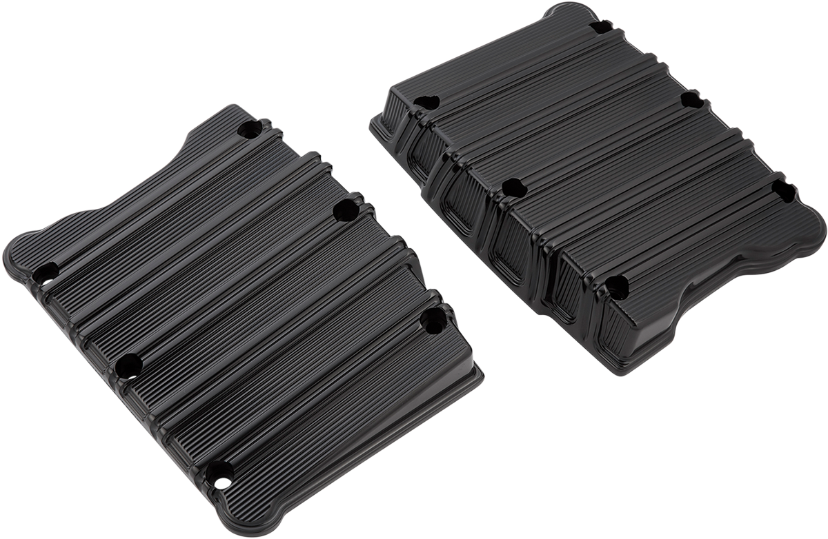 Rocker Box Covers - 10 Gauge - Black