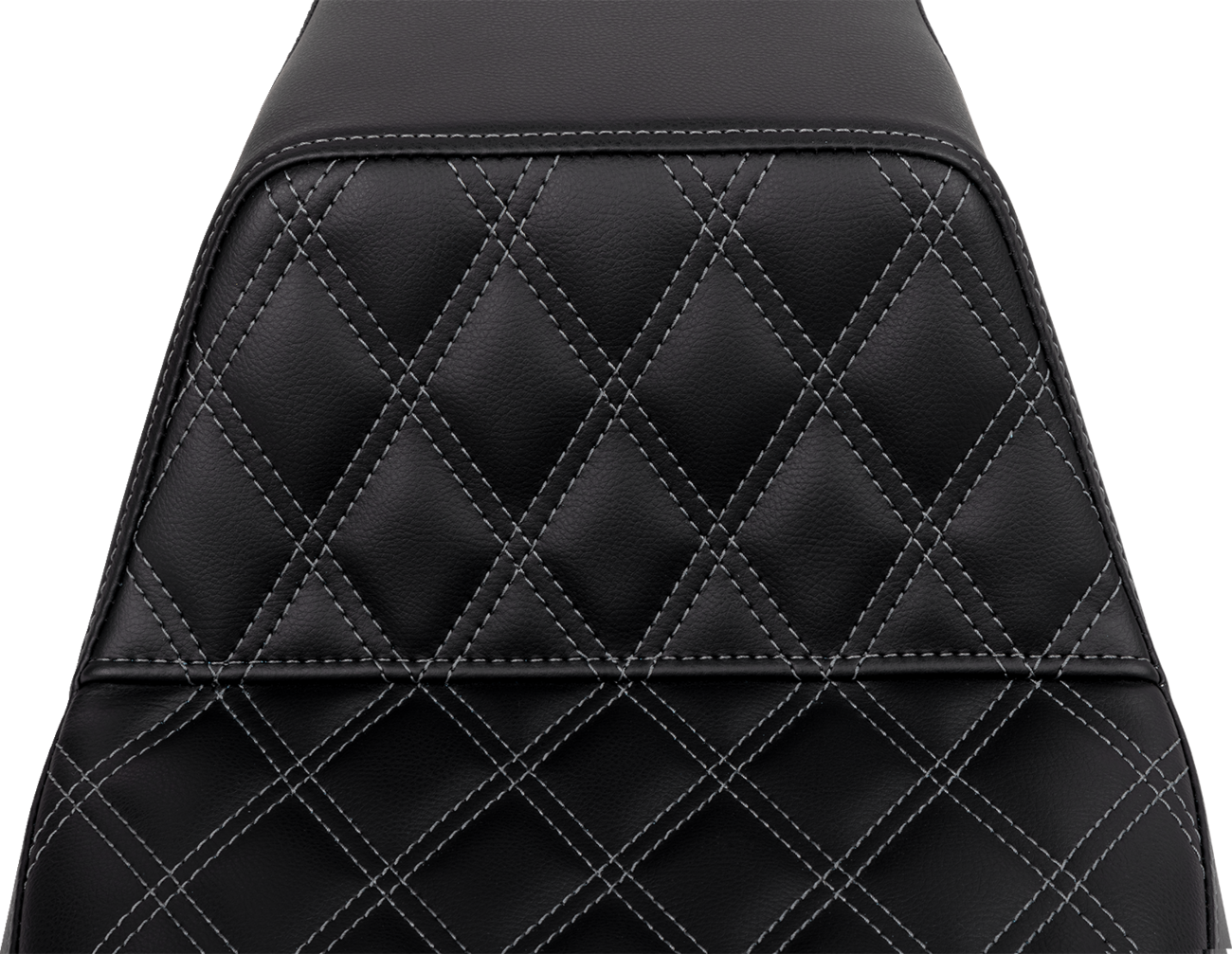 Step-Up Seat - Front Lattice Stitch - Dark Gray Stitch - FLH/FLT '08-'23