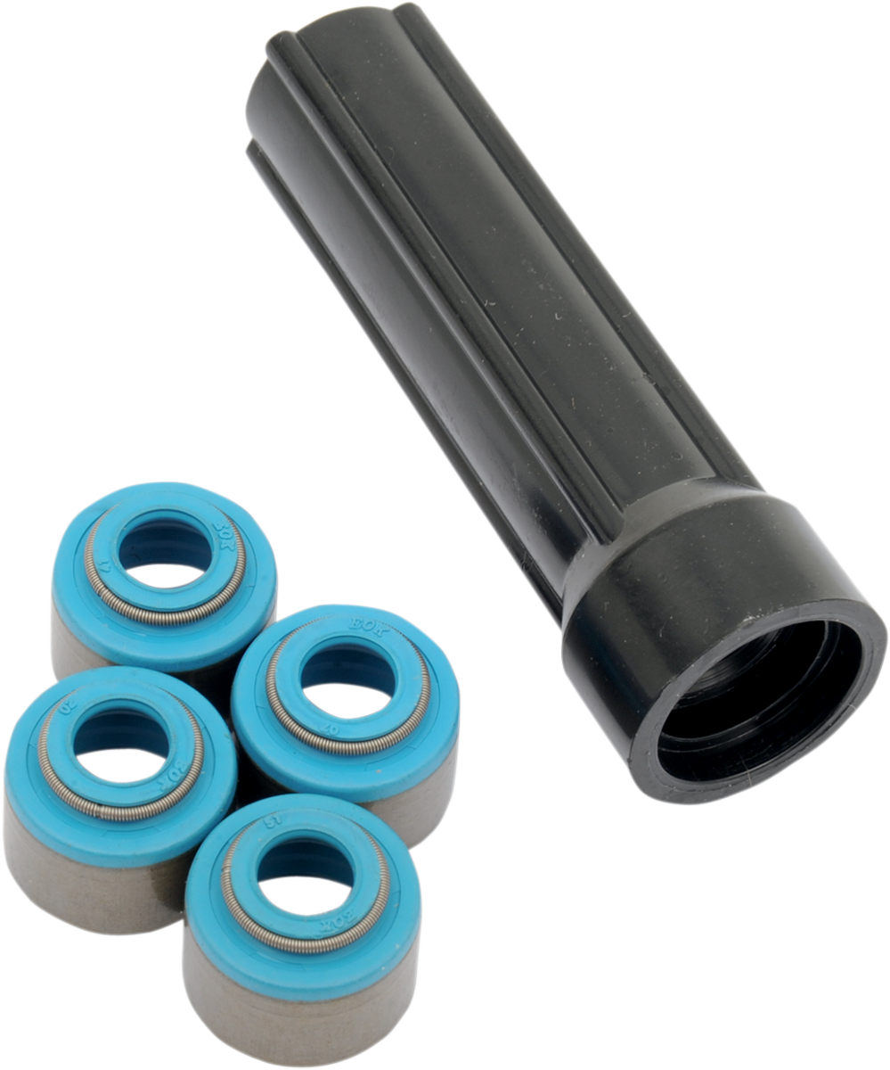Valve Guide Seals - For 0.530" Guide - 5/16" Valve Stem - Screamin' Eagle Cylinder Heads