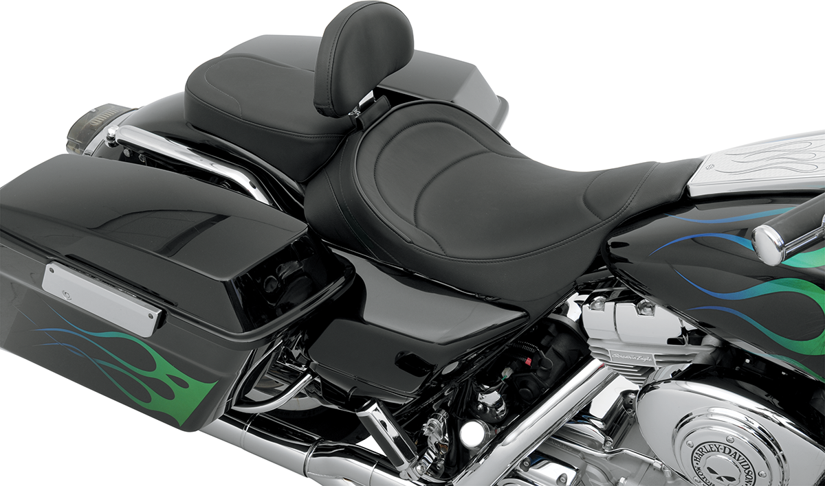 Solo Seat - Mild Stitched - Driver Backrest - FLT '97-'07