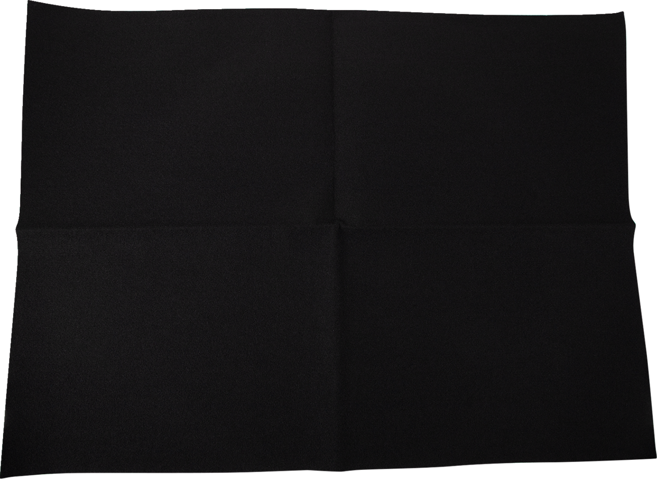 Lining Material - 27" X 36" - Black