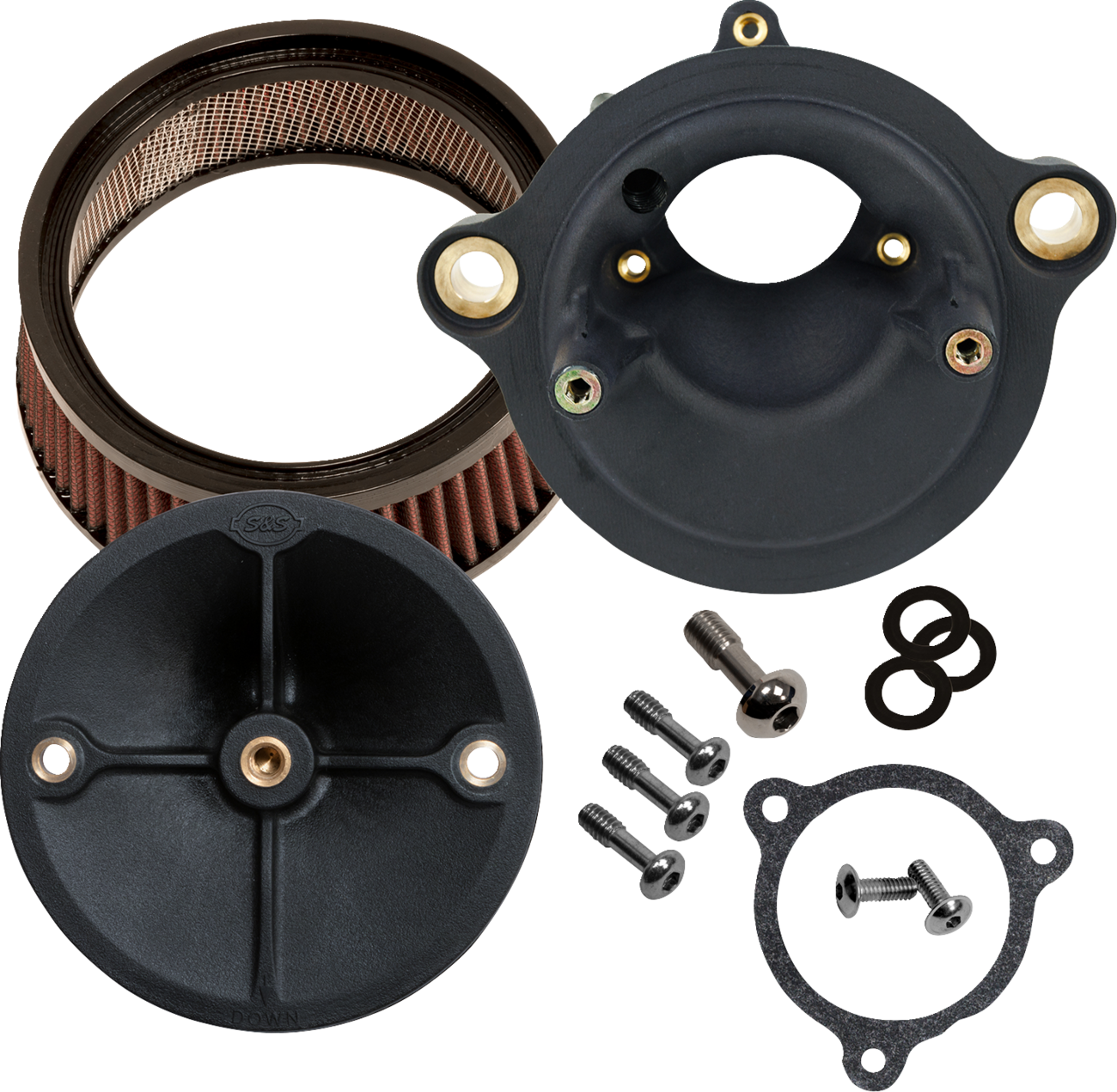 Super Stock™ Stealth Air Cleaner Kit - No Cover - M8 Touring