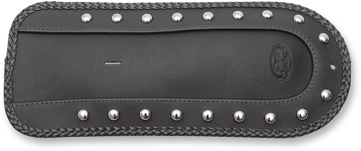 Fender Bib - Smooth Chrome-Studded - Black - HD Dyna '91-'05