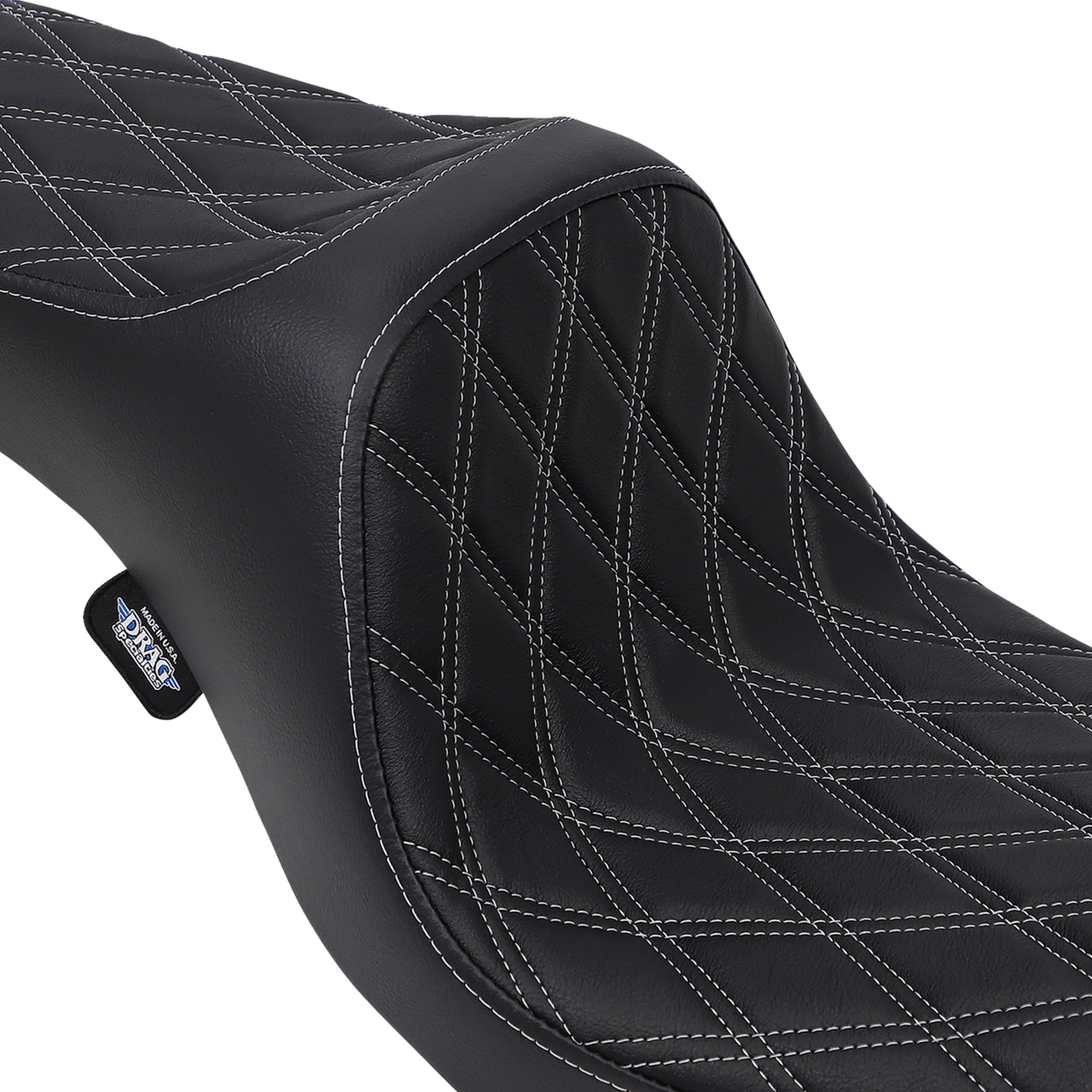 Predator III Seat - Double Diamond - Silver Stitching - FXD/FLD '06-'17
