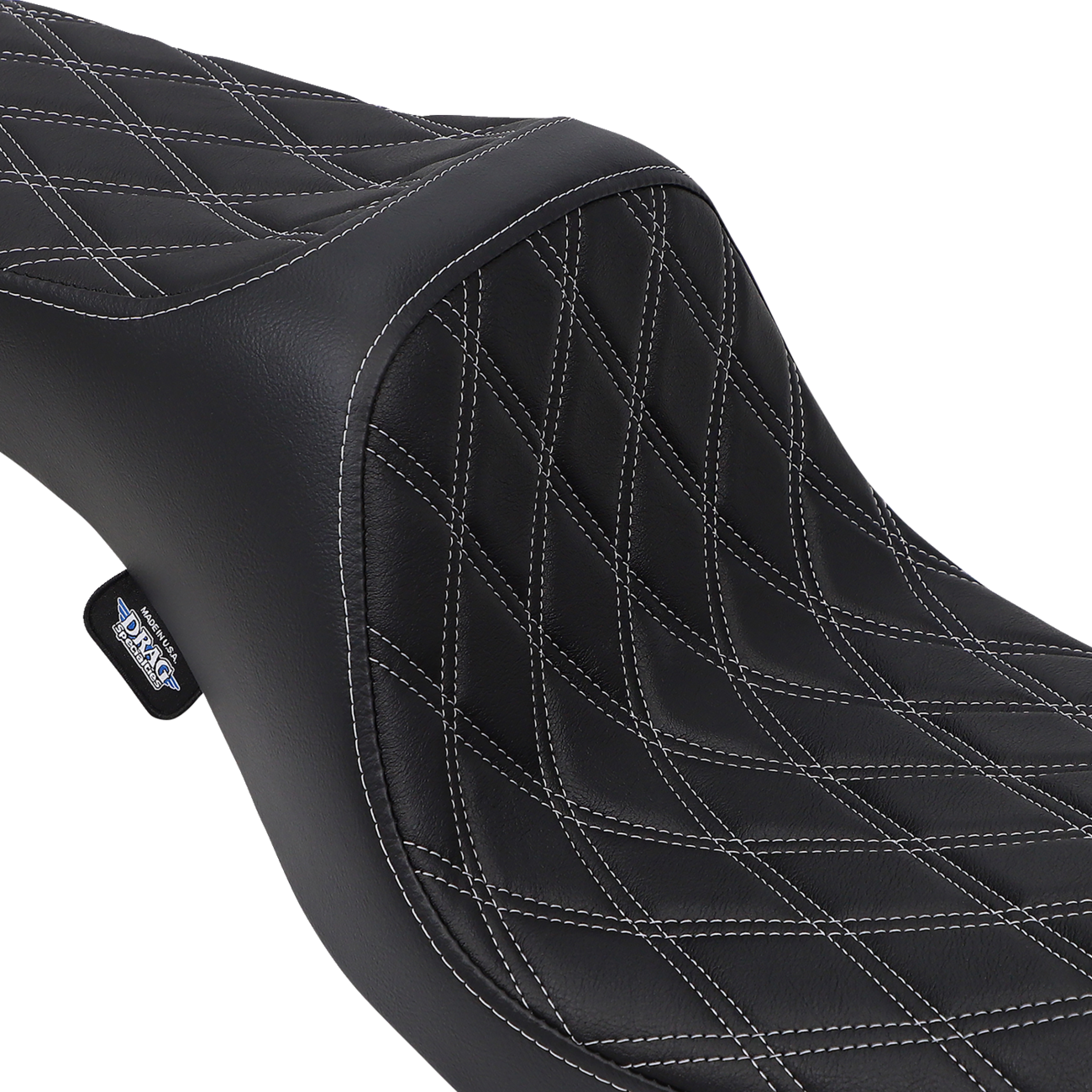 Predator III Seat - Double Diamond - Silver Stitching - FXD/FLD '06-'17