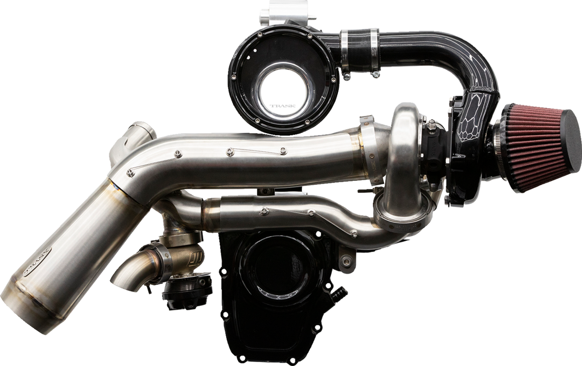 Tornado Turbo Kit - Stage 2 - Stainless With Black Aluminum - Gen 1 M8