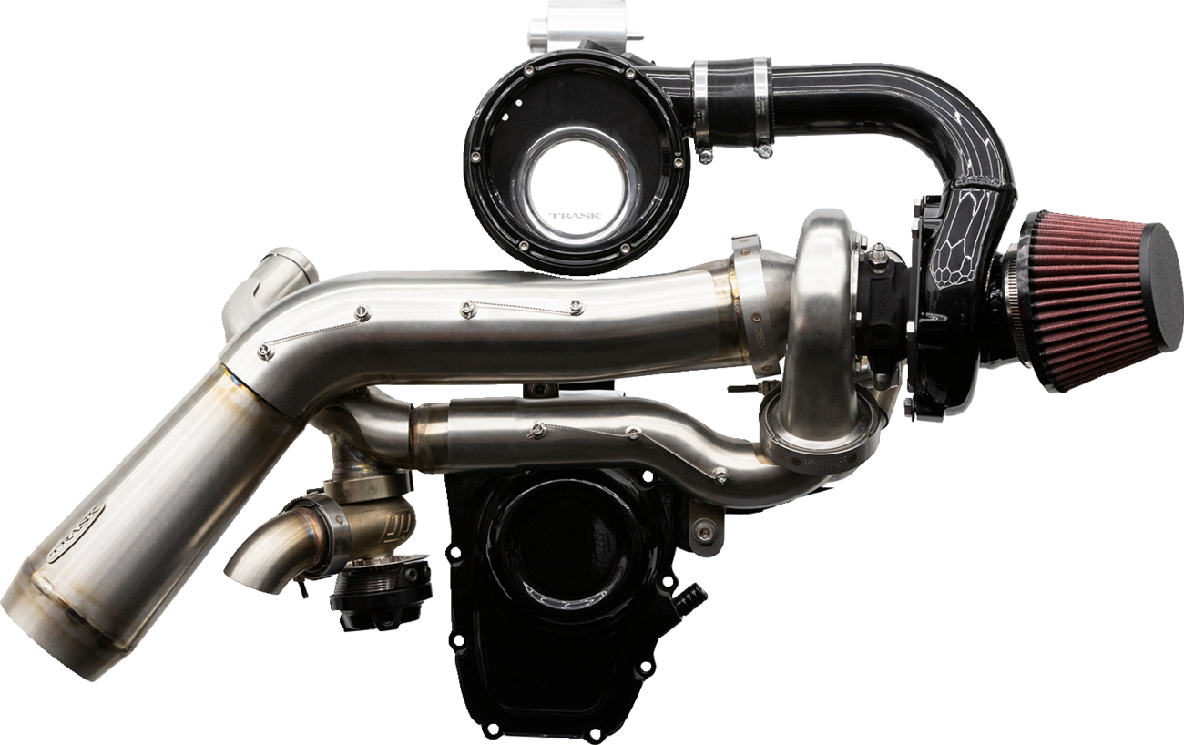 Tornado Turbo Kit - Stage 2 - Stainless With Black Aluminum - Gen 1 M8