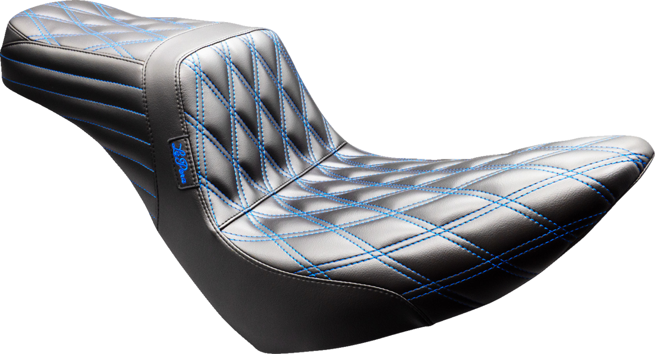 Tailwhip Seat - Black - Double Diamond - Blue Stitch - FX/FL '18-'25