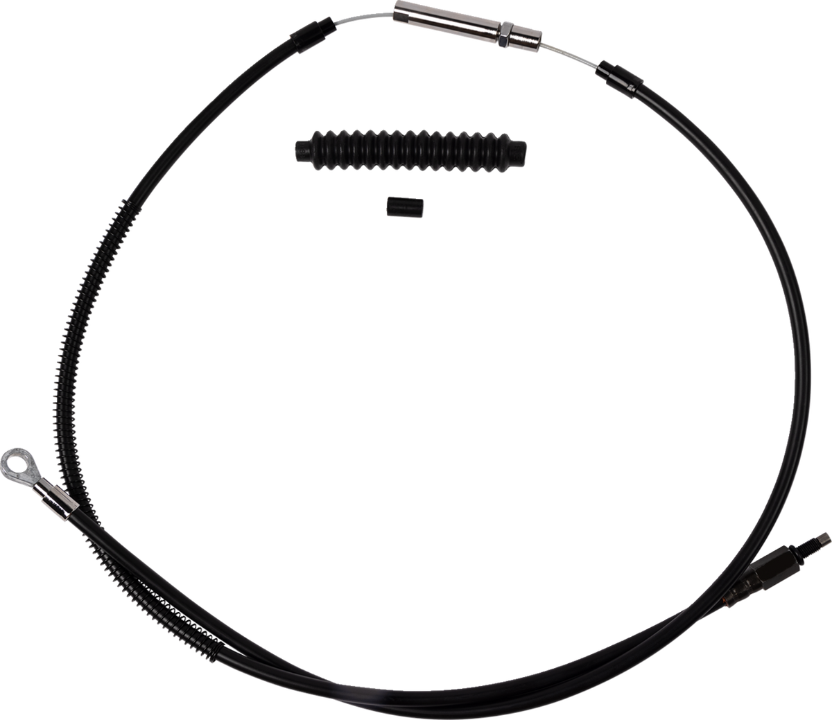 High-Efficiency Black Vinyl Clutch Cable - Standard Size