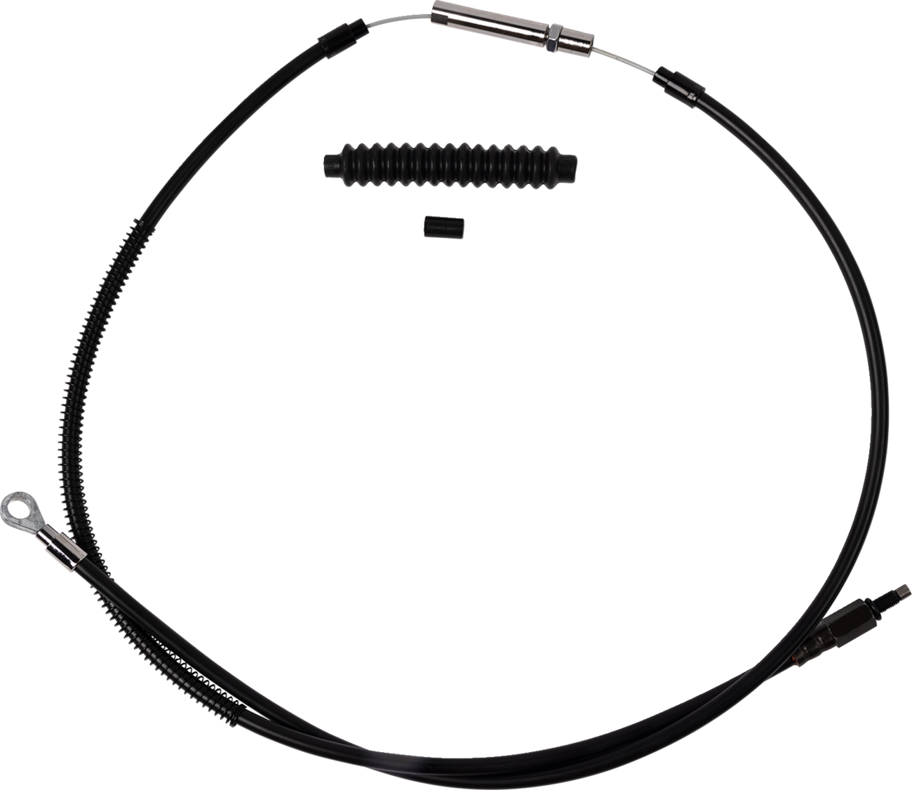 High-Efficiency Black Vinyl Clutch Cable - Standard Size