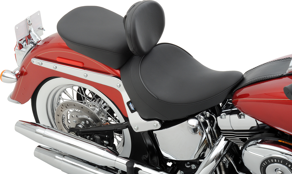 Solo Seat - Smooth - Backrest - FLST '00-'17
