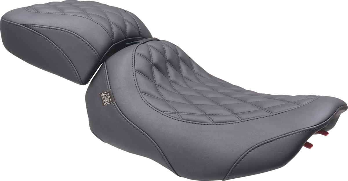 Wide Tripper™ Seat - Solo - Black Stitching - FLT/FLH '23-'25