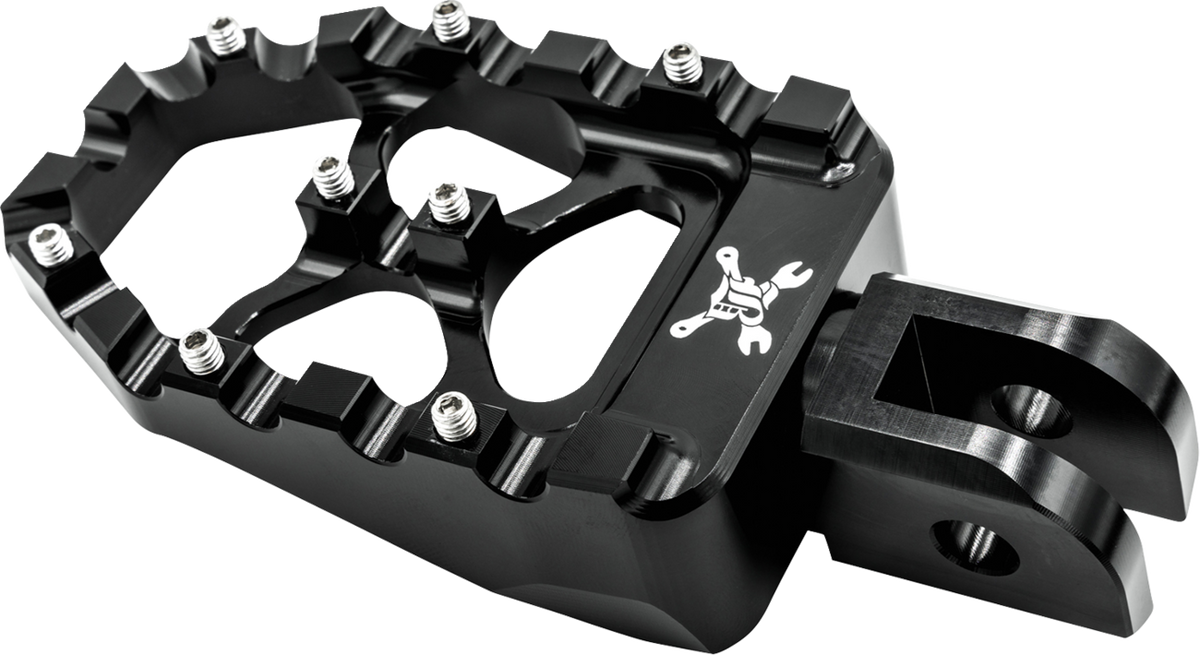 MX Evolution Driver Pegs - Black - Softail