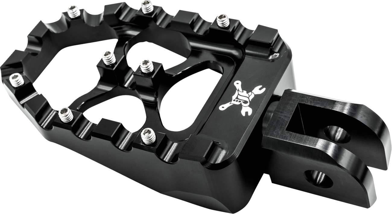 MX Evolution Driver Pegs - Black - Softail