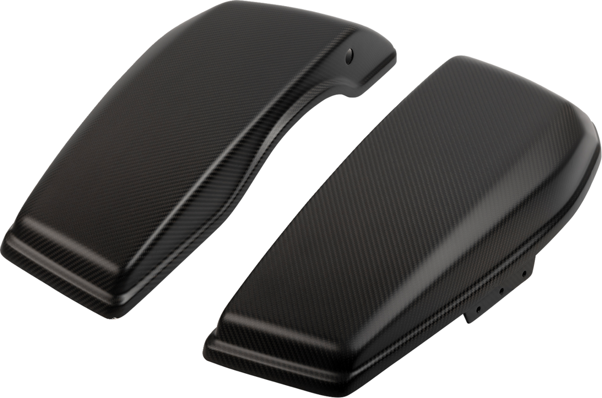 Saddlebag Lids - Carbon Matte - FL '24-'25