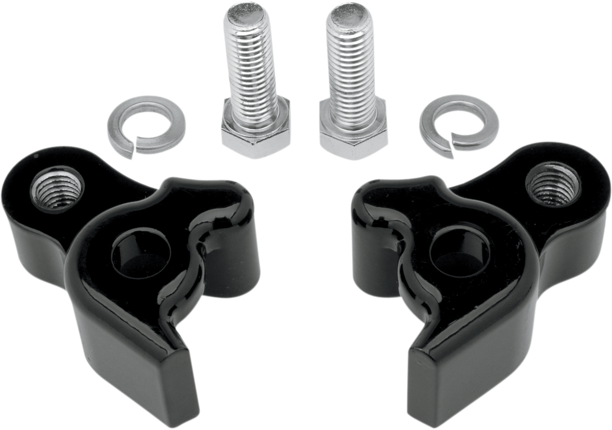 Lowering Kit - Rear - Lowers 1" - Black - '09-'16 FL