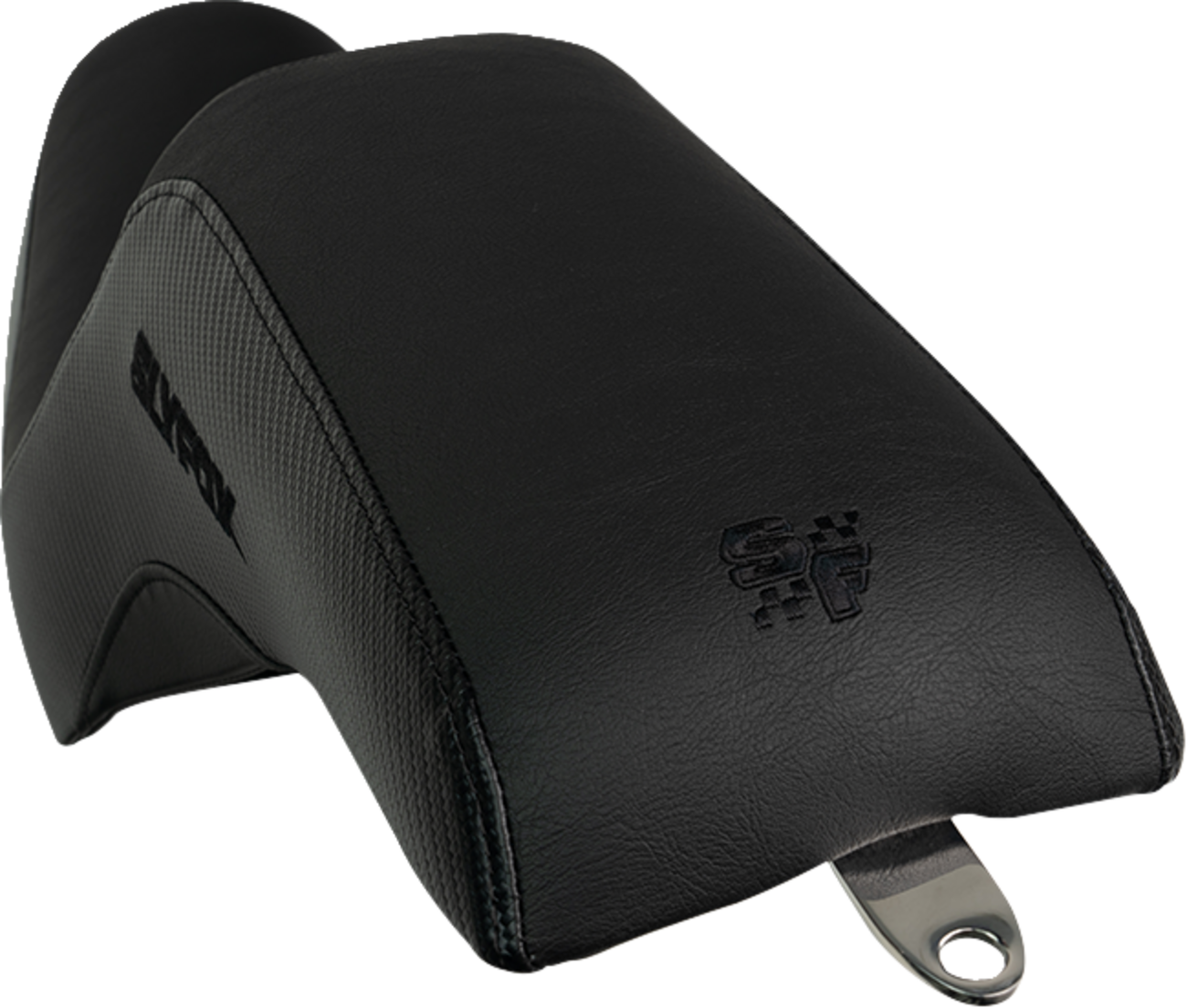 Drifter Seat - Black Logo - Black Vinyl - Smooth - FXR '82-'00