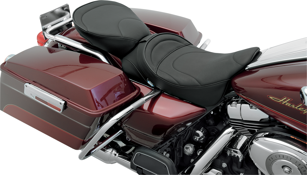 Pillion Seat - Mild Stitched - Wide - FL '99-'22