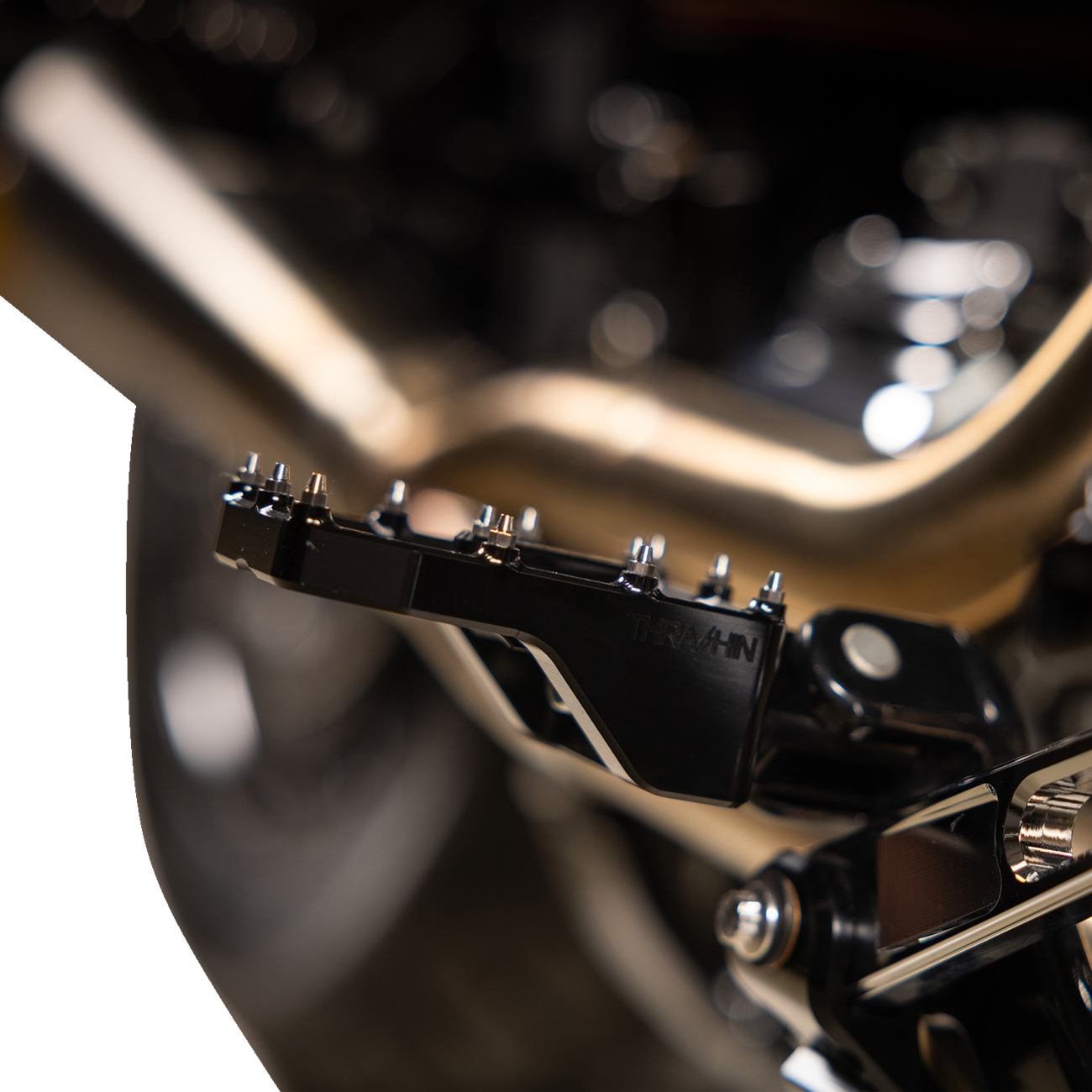 Aggressor Foot Pegs - Rear - Black - HD '72-'25