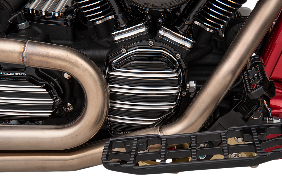 Cam Cover - 10 Gauge - Black Anodized With Machined Accents - M8