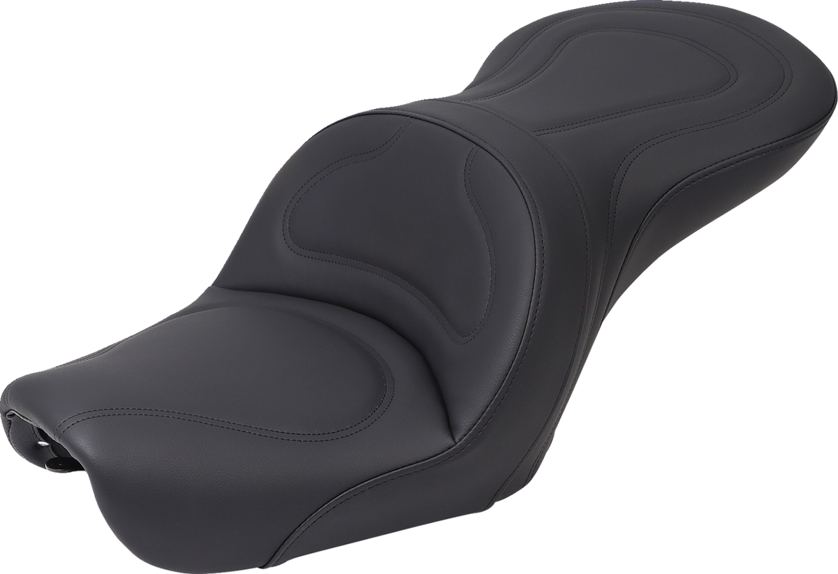 Seat - Explorer™ - Without Backrest - Stitched - Black - FXD '04-'05