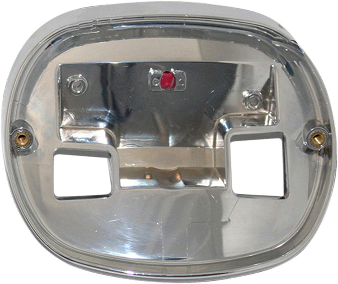 Taillight Base Plate - Chrome