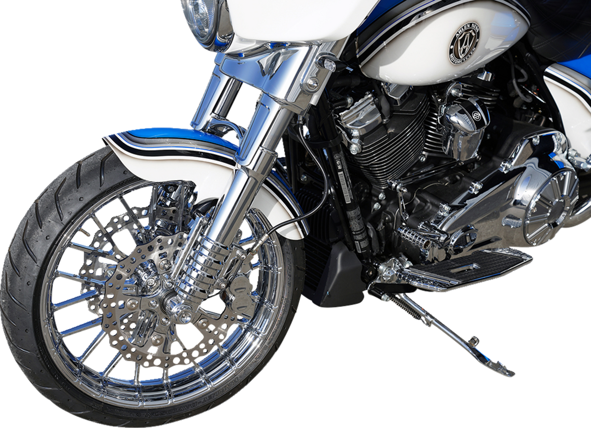 Fork Legs - 49 MM - Chrome - For Factory Brake Caliper