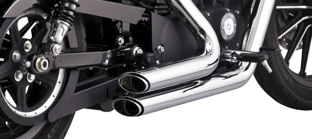 Shortshots Staggered Exhaust System