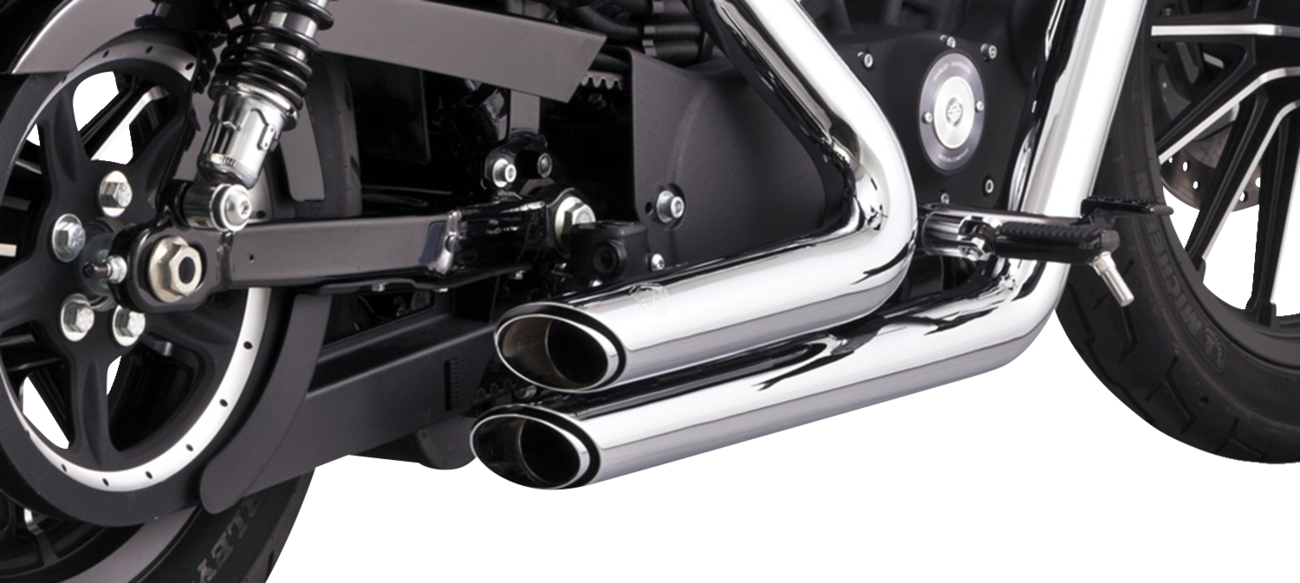 Shortshots Staggered Exhaust System