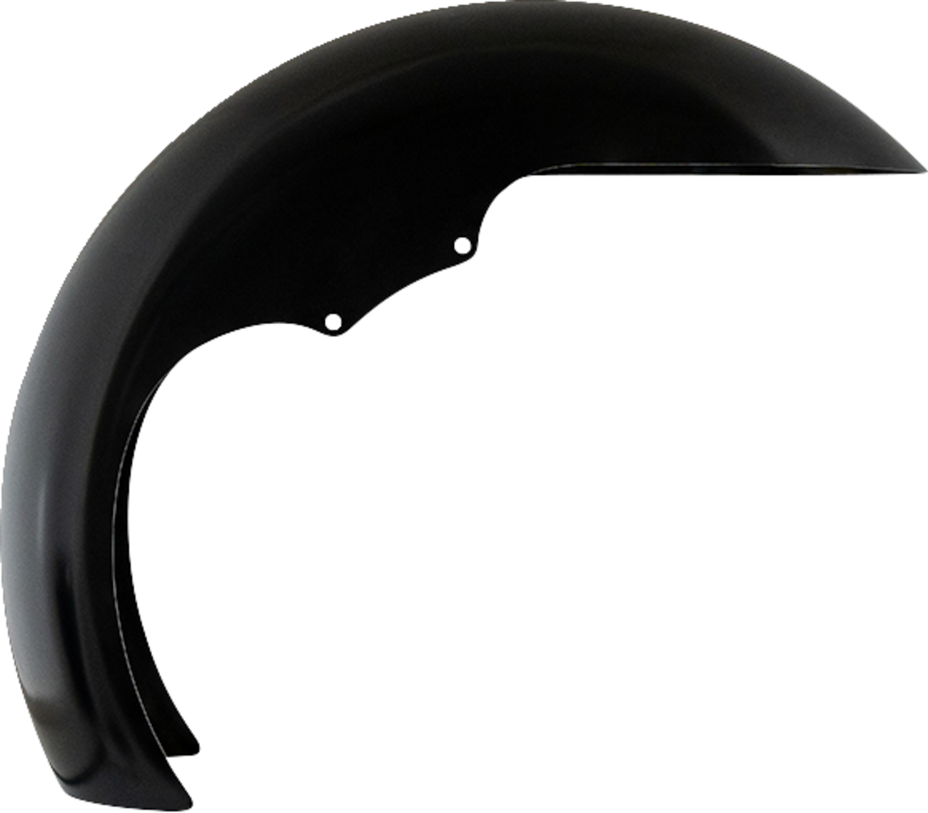 Level Front Fender - Black - 16"-19" - HD Touring