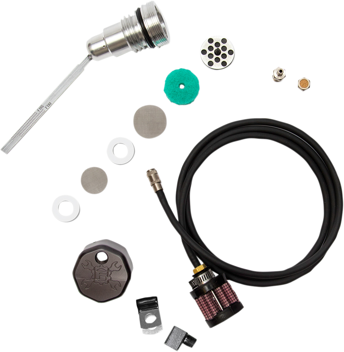 Vented Dipstick - Black - Dyna