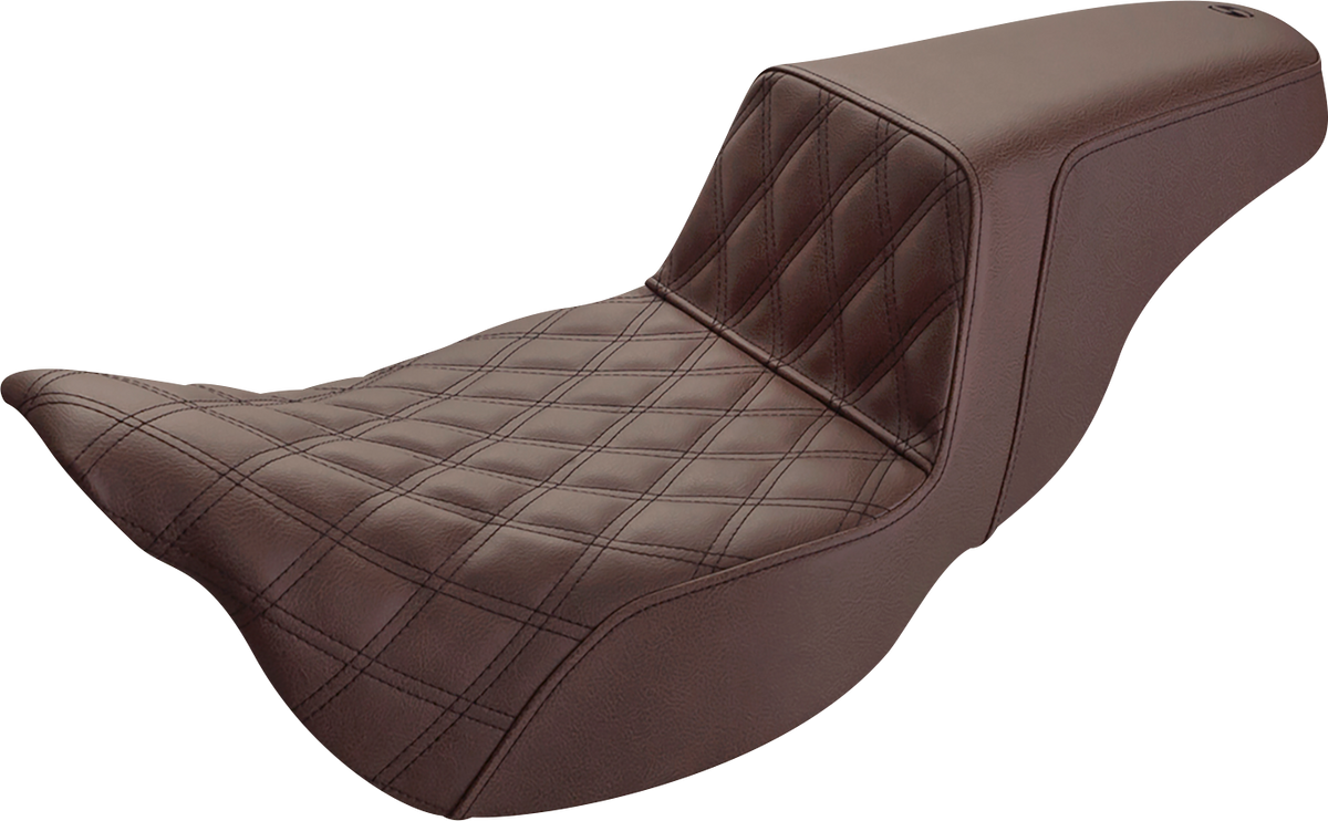 Step-Up Seat - Extended Reach - Front Lattice Stitch - Brown - FL '08-'24