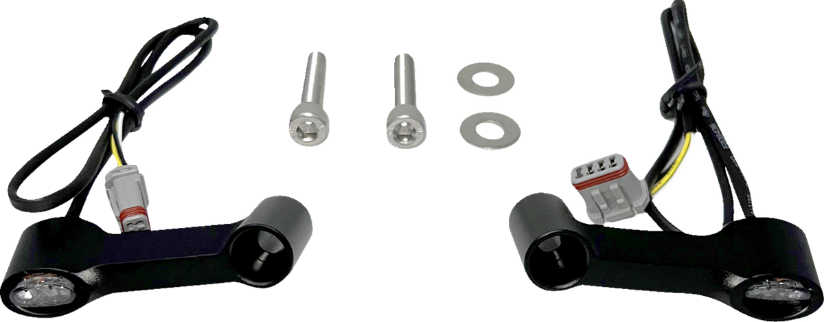 Front Turn Signals - Sportster S - Black