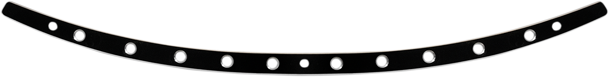 Windshield Trim - Black - Holes - '96-'13 FLH