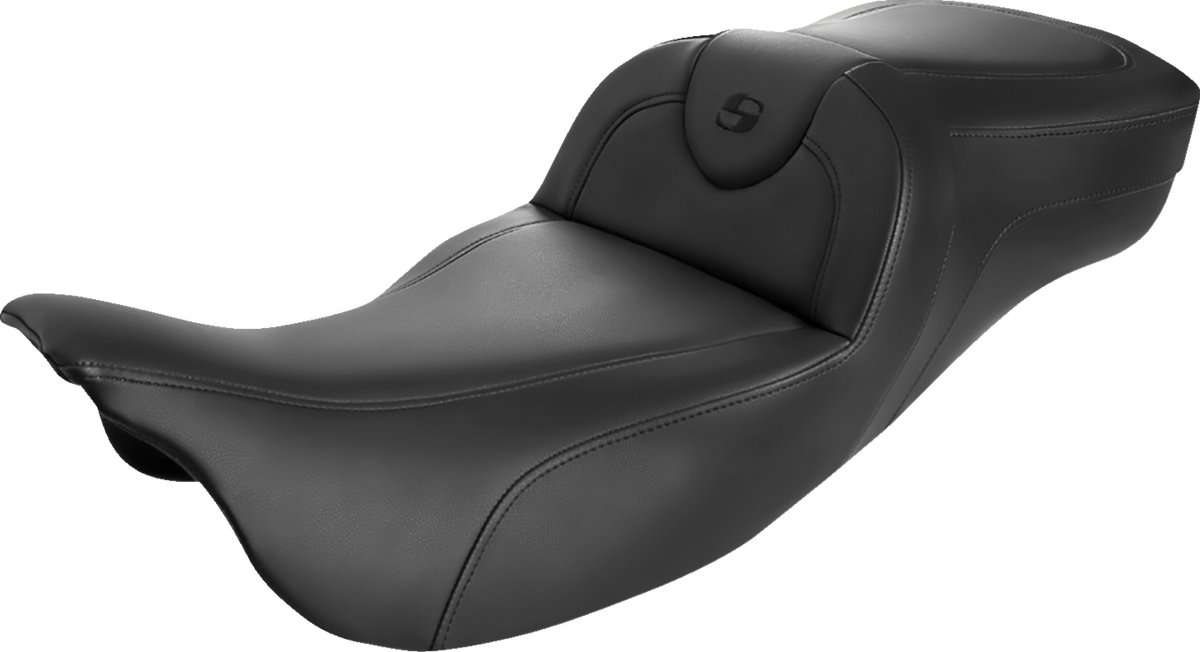 Roadsofa™ Extended Reach Seat - Black/Black Stitching - W/O Backrest - FL '08-'24