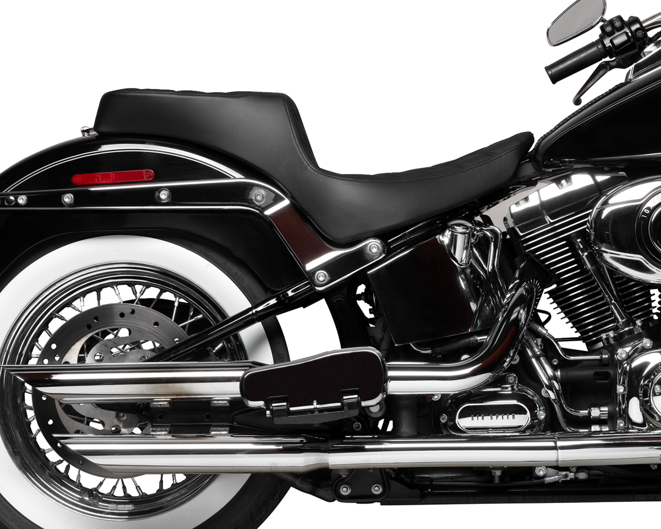 Performance Predator 2-Up Seat - Vinyl - Double Diamond - Black Thread - FL '00-'17