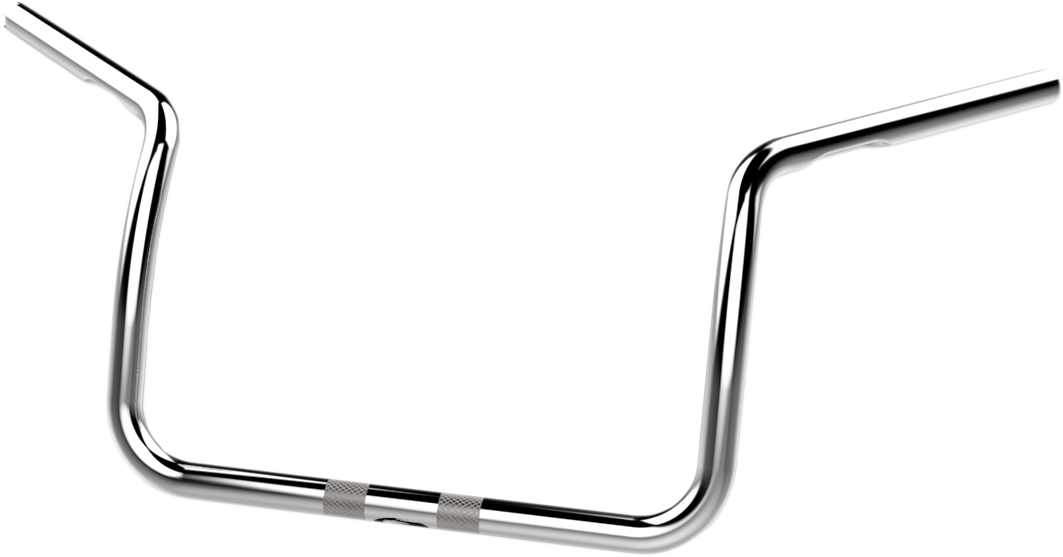 1" Narrow +2 Sweeper Handlebar - Chrome