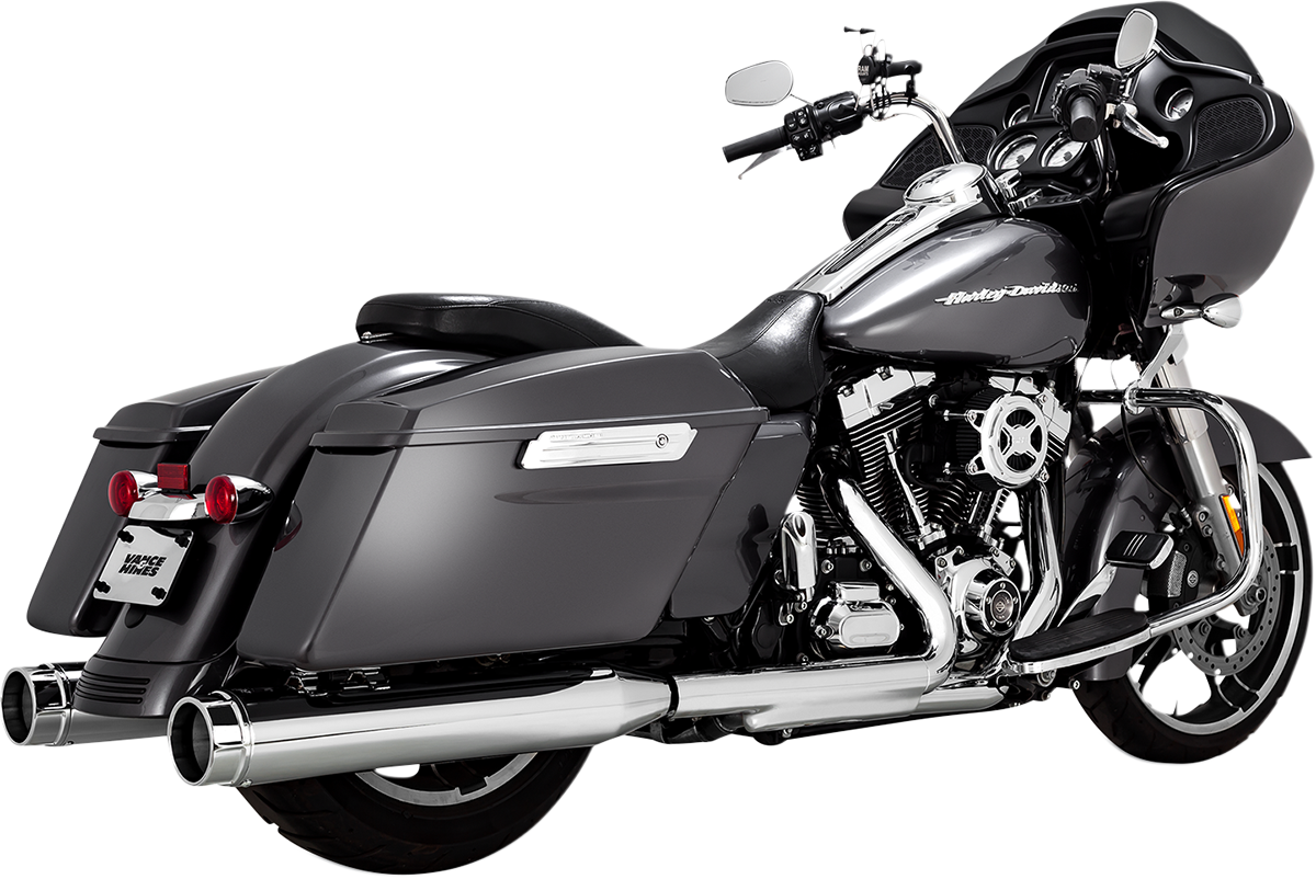 4-1/2" Torquer Mufflers For '95-'16 FL - Chrome