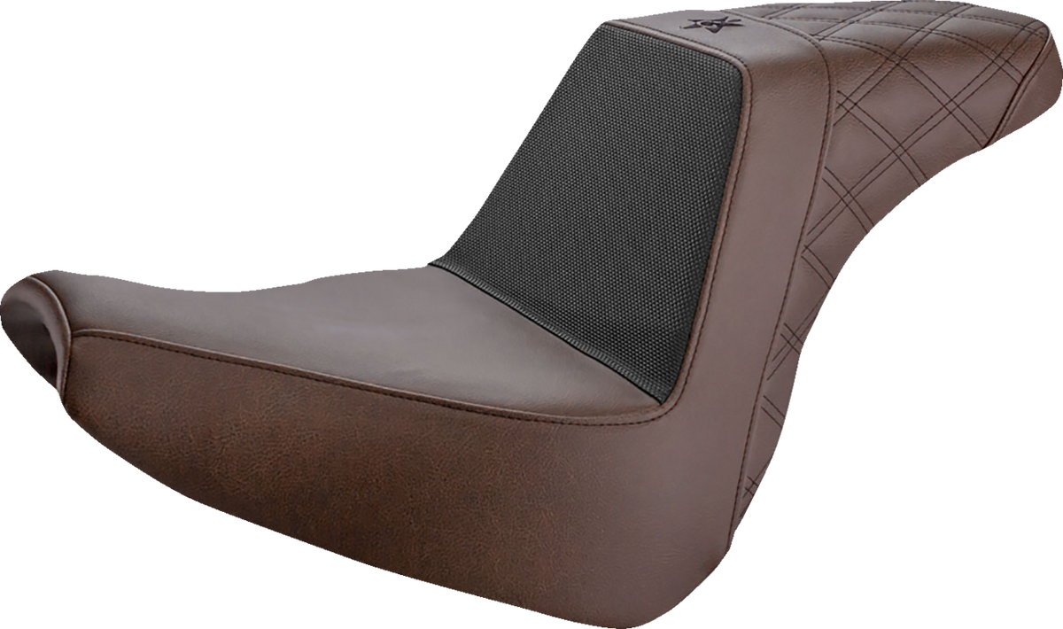 Unknown Industries Seat - Front Carbon Fiber/Black Gripper Lumbar/Rear Lattice Stitch - FXBR '18-'20