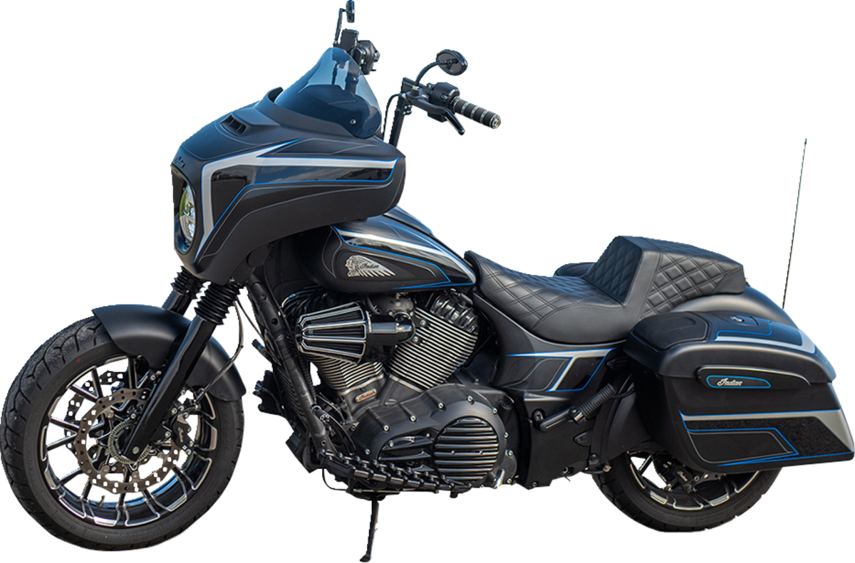 Pro Short Fat Front Fender - Indian - Chief