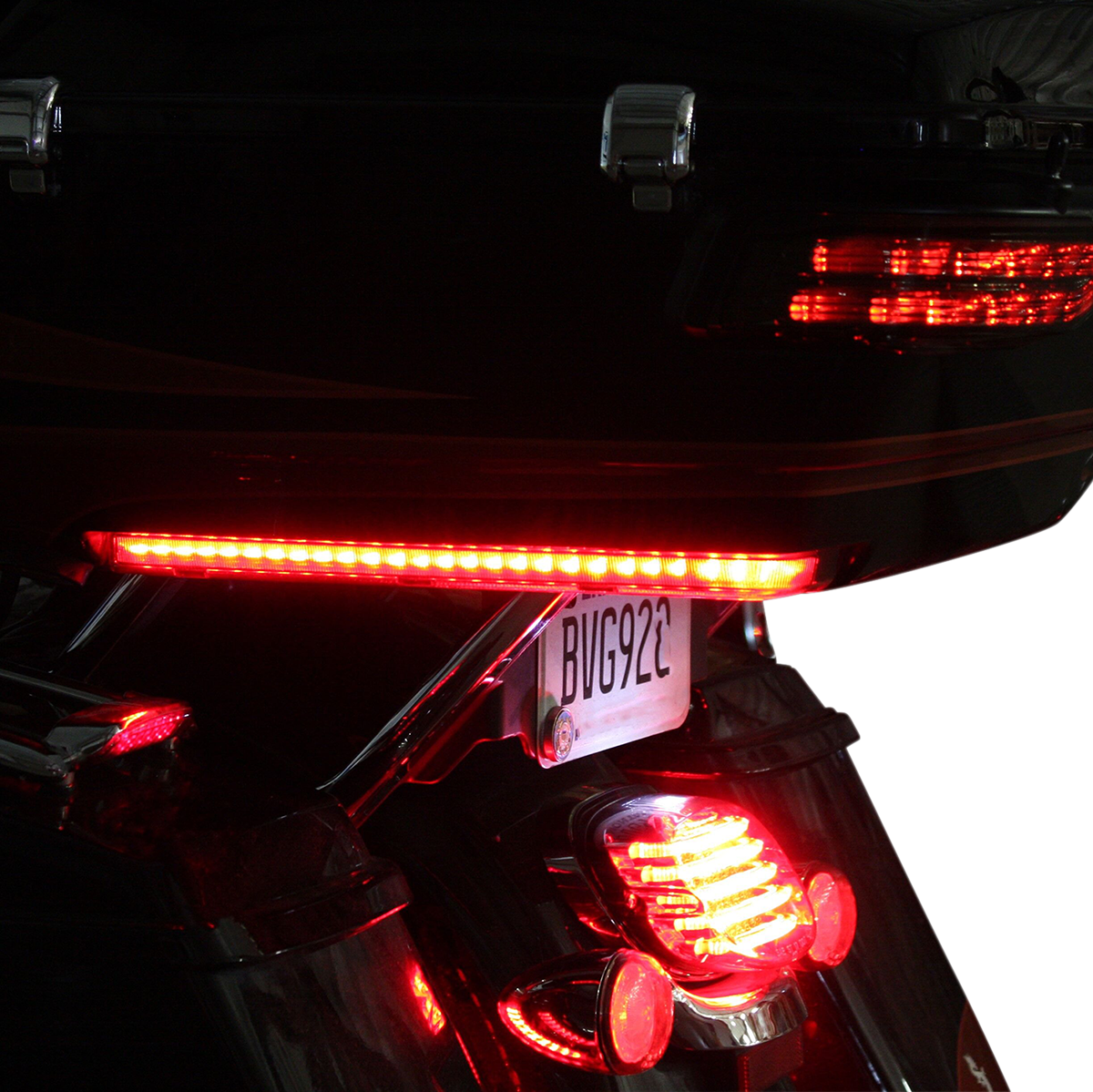 LED Run/Brake/Turn Tour-Pak® Arms - Red Lens - '06-'13