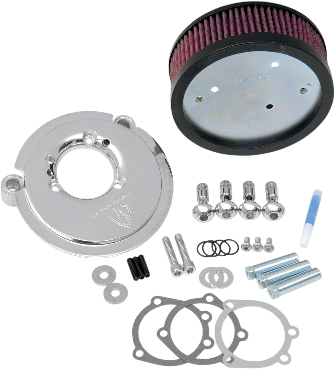 Big Sucker™ Air Filter Kit - Chrome - Stage I