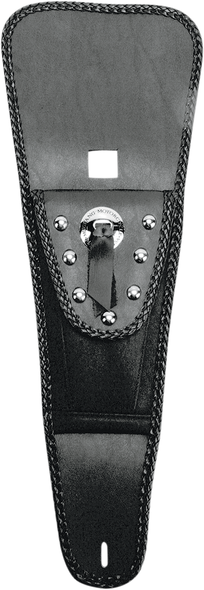Pouch Tank Bib - Studded - Black - Suzuki