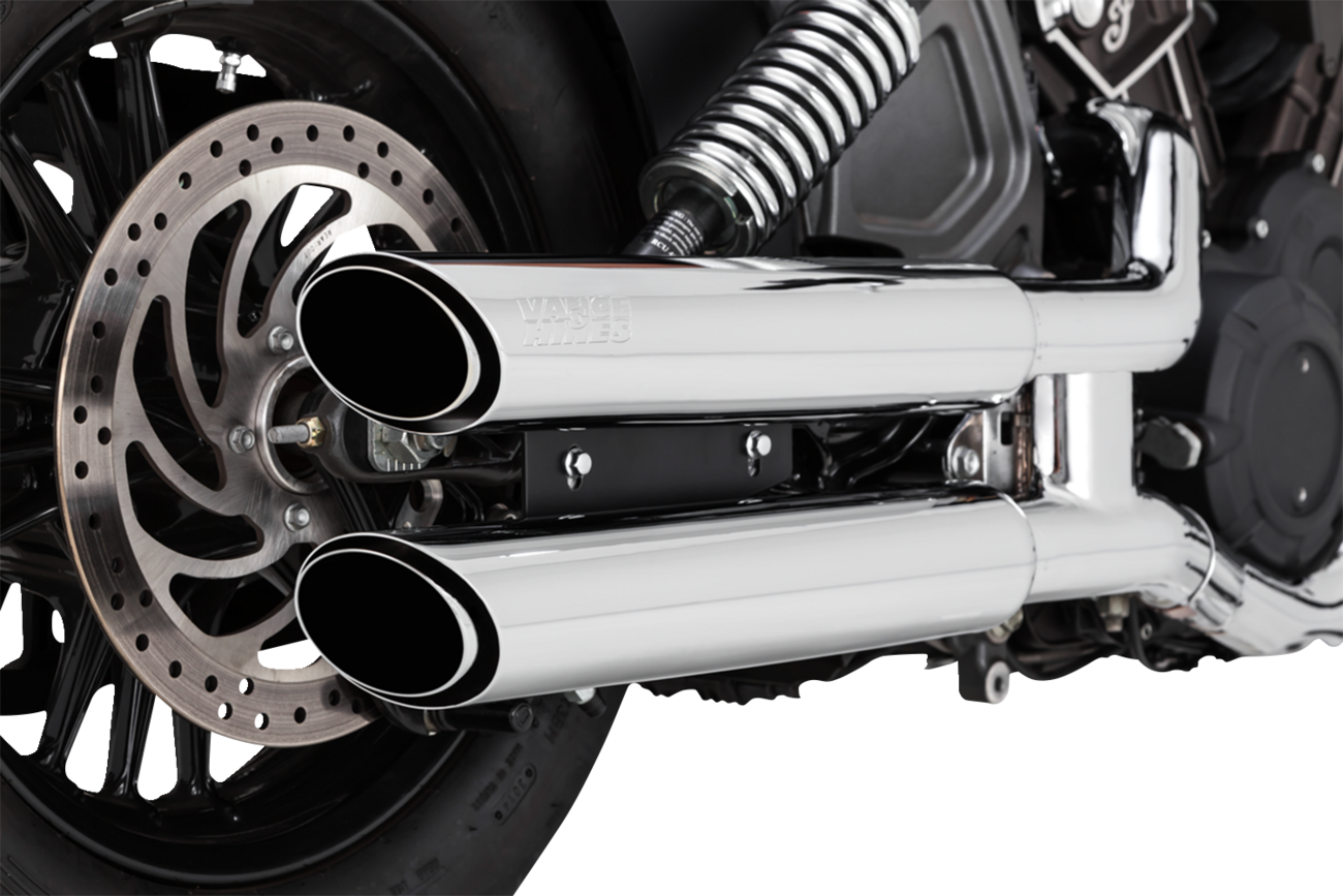 Twin Slash 3" Slip-On Mufflers