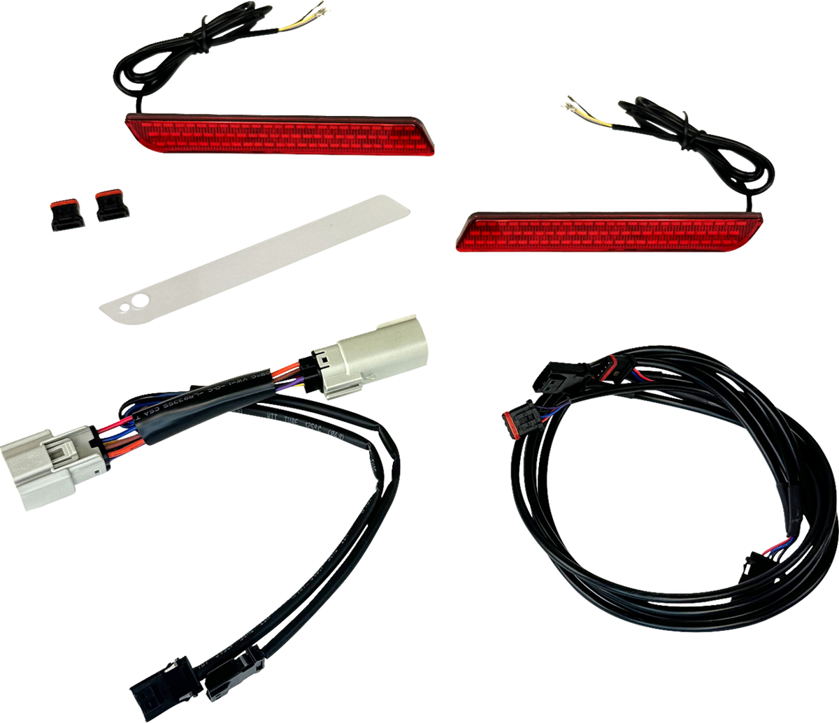 LED Reflector Light - Fender - Red