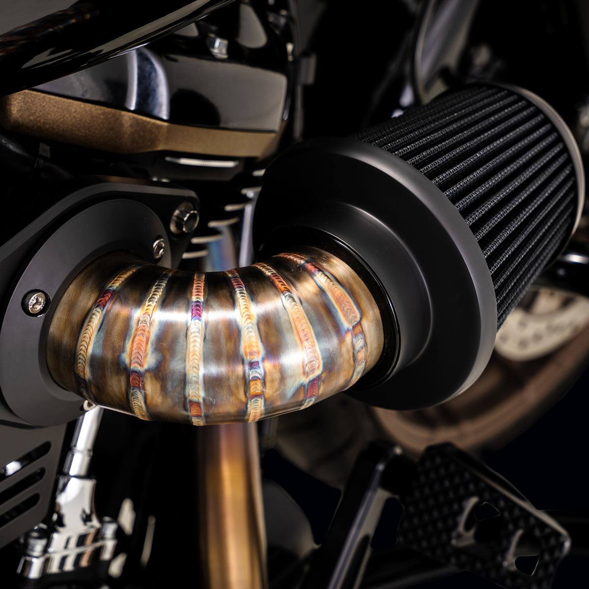 VO2 Falcon Air Intake Kit - Stainless Steel