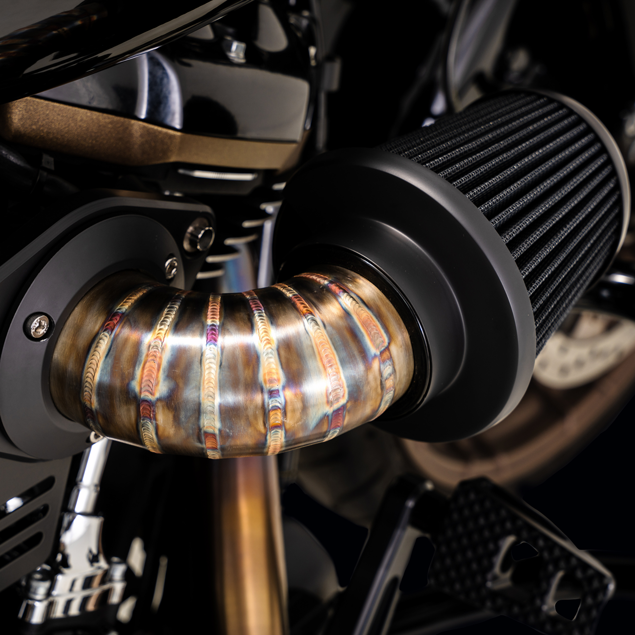 VO2 Falcon Air Intake Kit - Stainless Steel