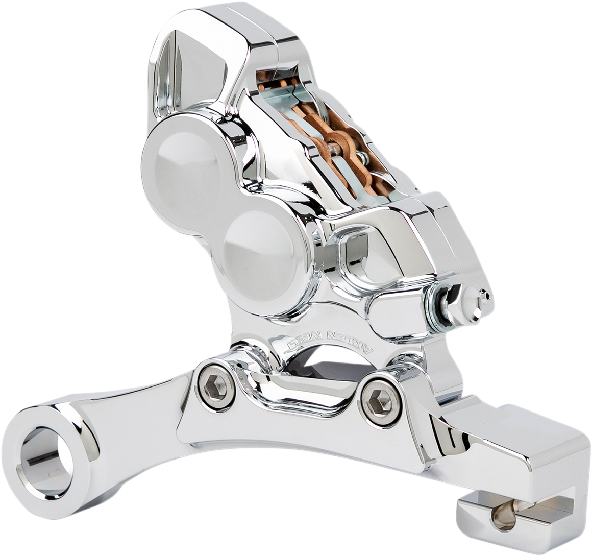 4-Piston Caliper - Rear - 11.8" - Chrome